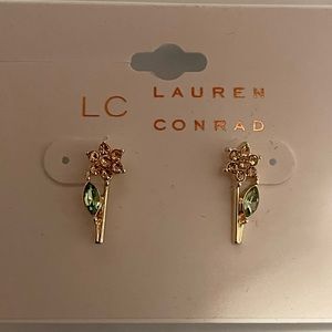 Lauren Conrad Flower Earrings